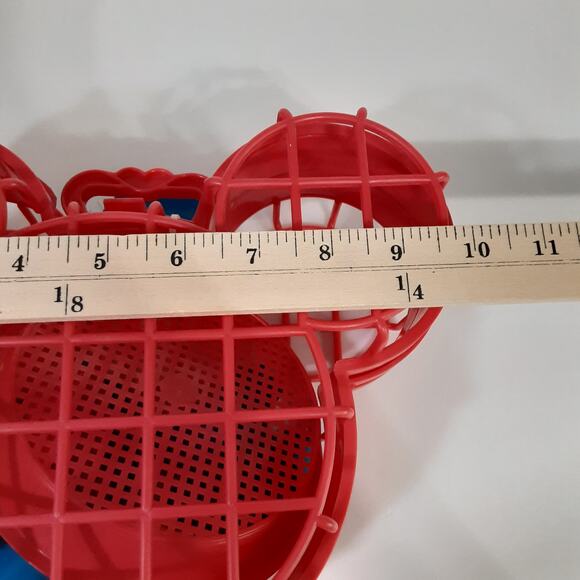 Disney Parks Mickey Mouse Beach Basket Sand Toy Set 7pc Sand Castle Building Kit - Picture 6 of 8